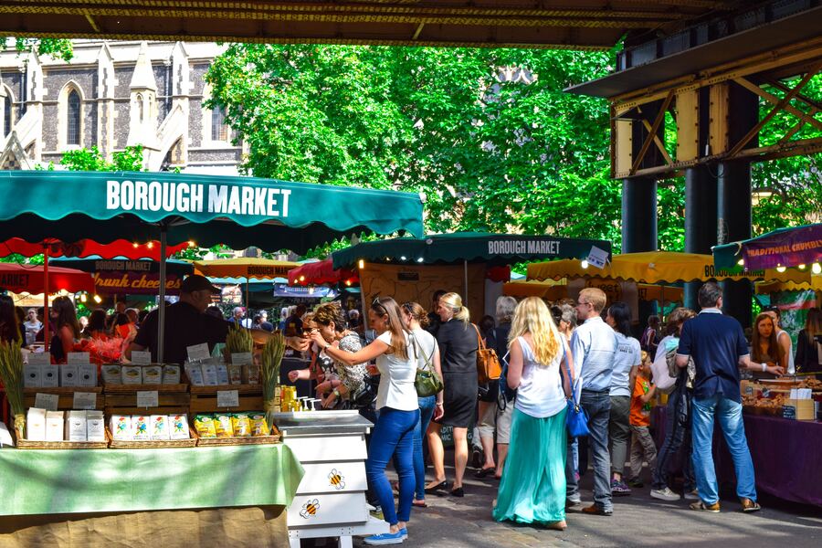 Borough Market in London